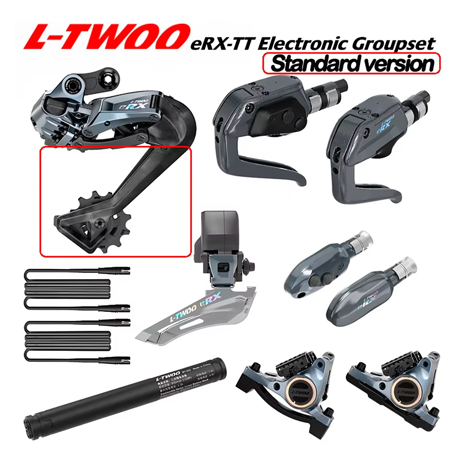 Grupo Electrónico L-twoo Para Bicicletas Contrarreloj Y Triatlón - Imagen 3