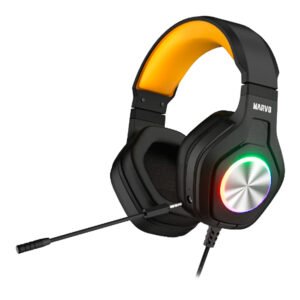 Auriculares Gaming Cableados Marvo Pulz 80 RGB