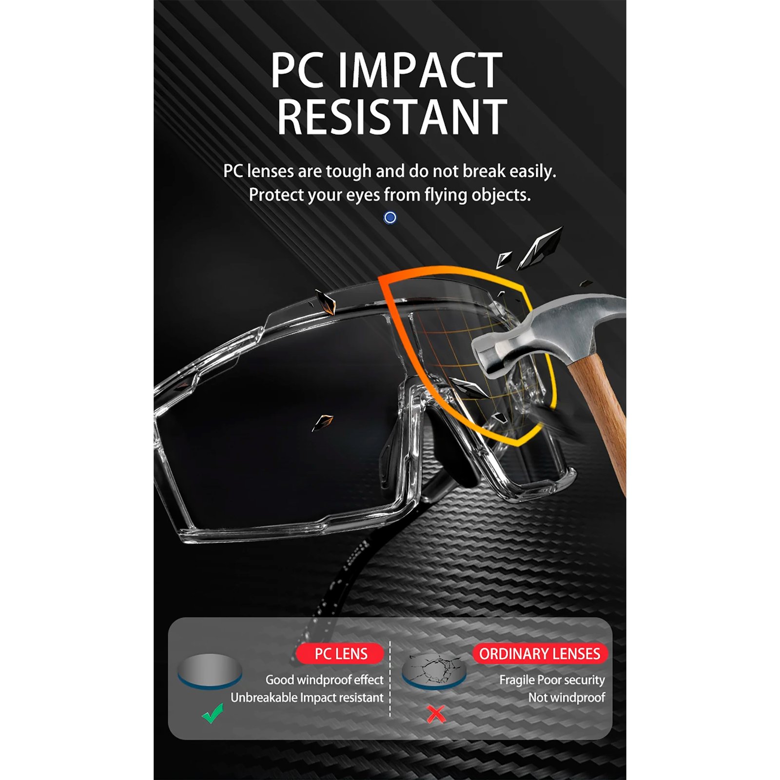 Lentes Deportivos Fotocromáticos Scvcn Uv400 - Imagen 4