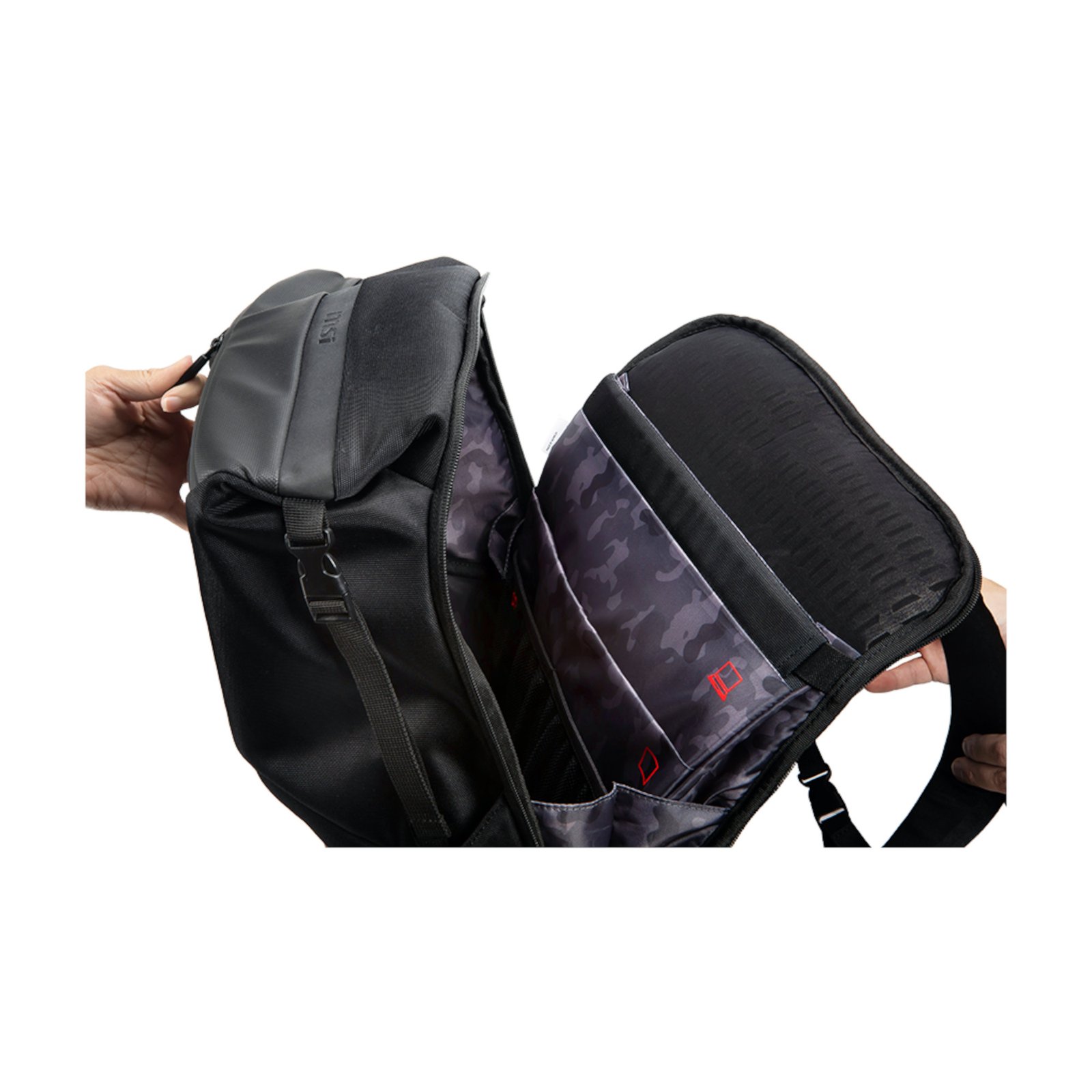 Mochila Msi Urban Raider 17'' Impermeable 25L - Imagen 2