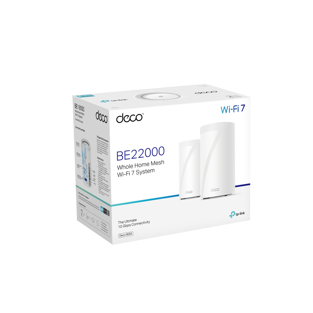 Access Point TP-LINK Deco BE85 (Pack x2) | BE22000, WiFi 7, Mesh - Imagen 15