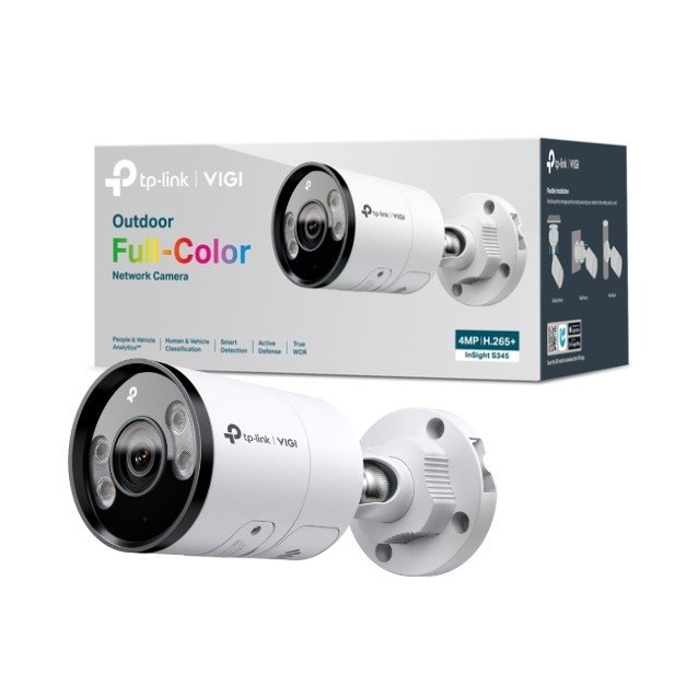 Cámara Bullet IP TP-LINK VIGI InSight S345 | 4MP, Full Color, Exterior - Imagen 13