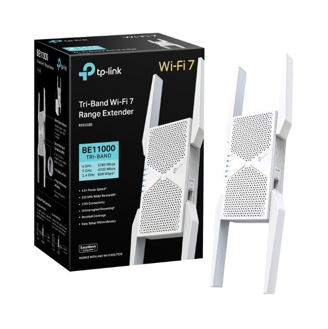 Extensor de Cobertura WiFi TP-LINK RE655BE | BE9300, WiFi 7, Mesh - Imagen 4