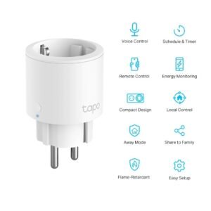 Mini Enchufe Inteligente Wi-Fi TP-LINK Tapo P115 | (Pack x1) Ahorro Energético