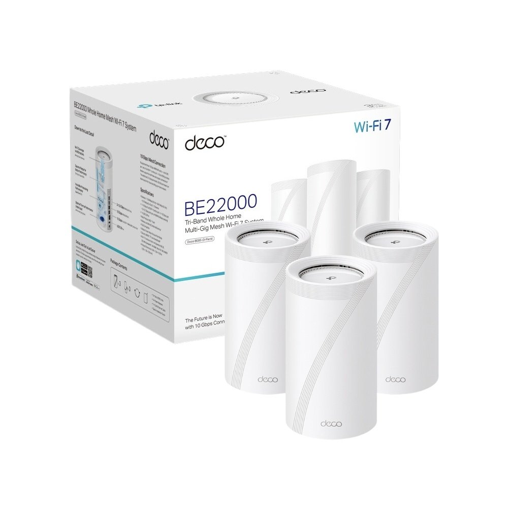 Access Point TP-LINK Deco BE85 (Pack x2) | BE22000, WiFi 7, Mesh - Imagen 2
