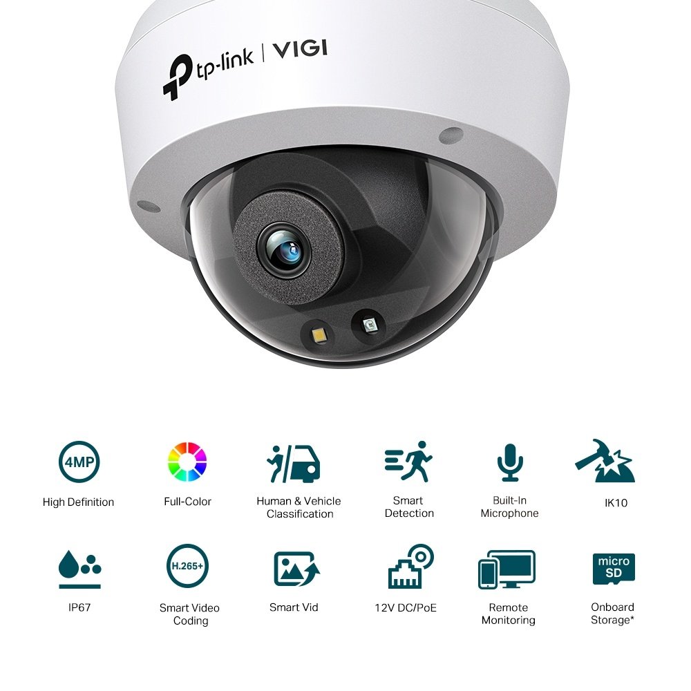Cámara Domo IP TP-LINK VIGI InSight S225 | 2MP, Full Color - Imagen 10