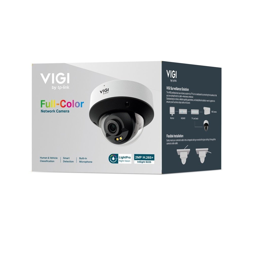 Cámara Domo IP TP-LINK VIGI InSight S225 | 2MP, Full Color - Imagen 20