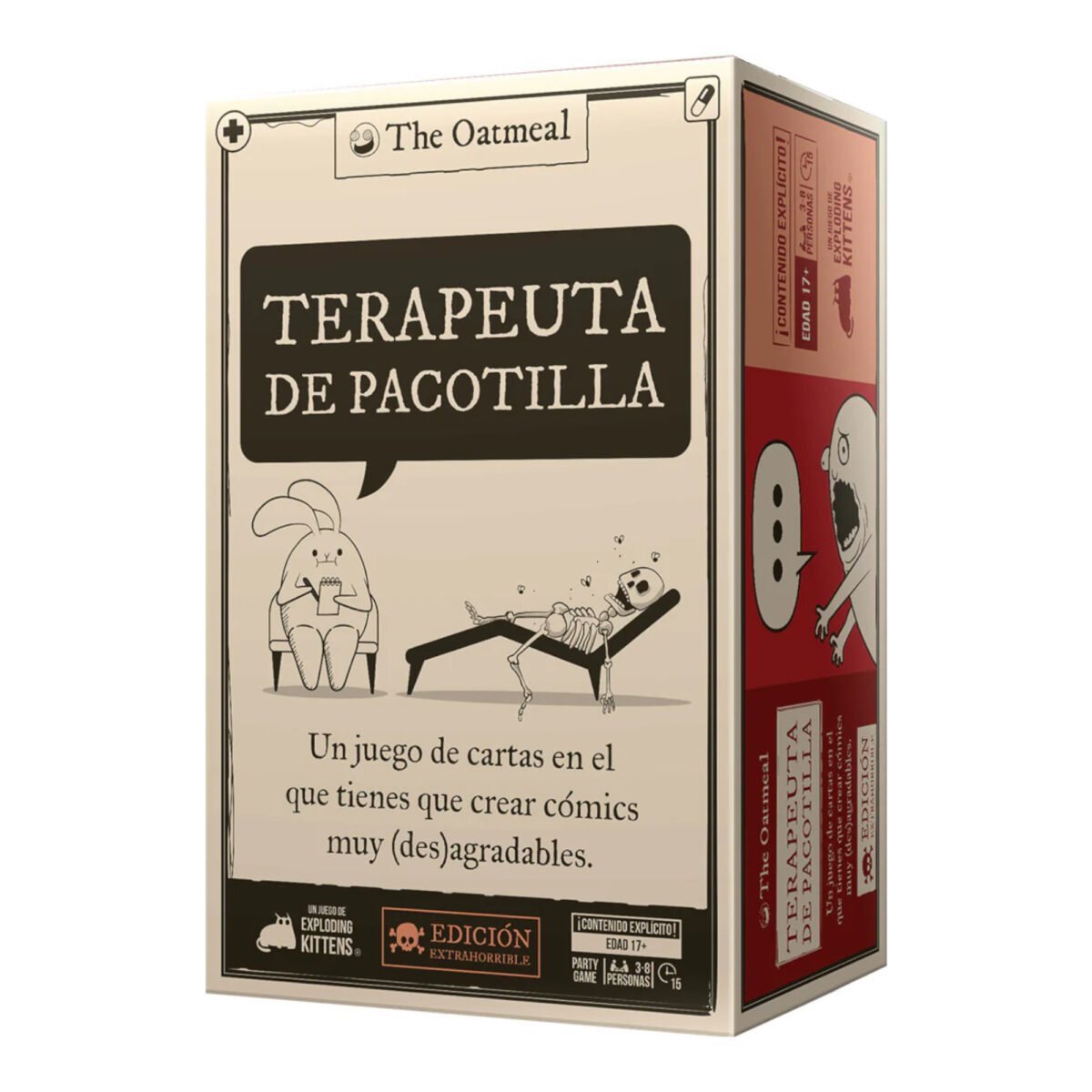 Juego de Mesa Exploding Kittens Terapeuta de Pacotillas +17 - Imagen 3