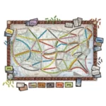 Juego de Mesa Asmodee Aventureros Al Tren Norte América +8