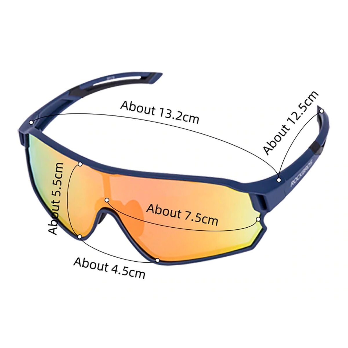 Lentes Deportivos Polarizados Rockbros Uv400 - Imagen 2