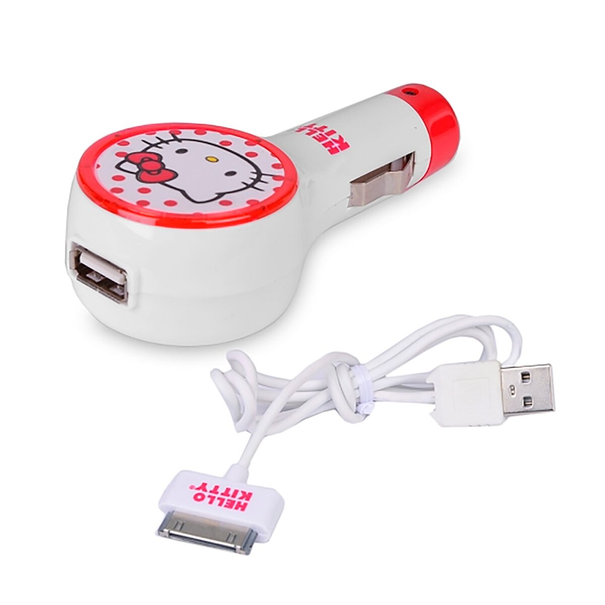 Cargador Usb De Auto Hello Kitty iPad iPhone iPod - Imagen 2