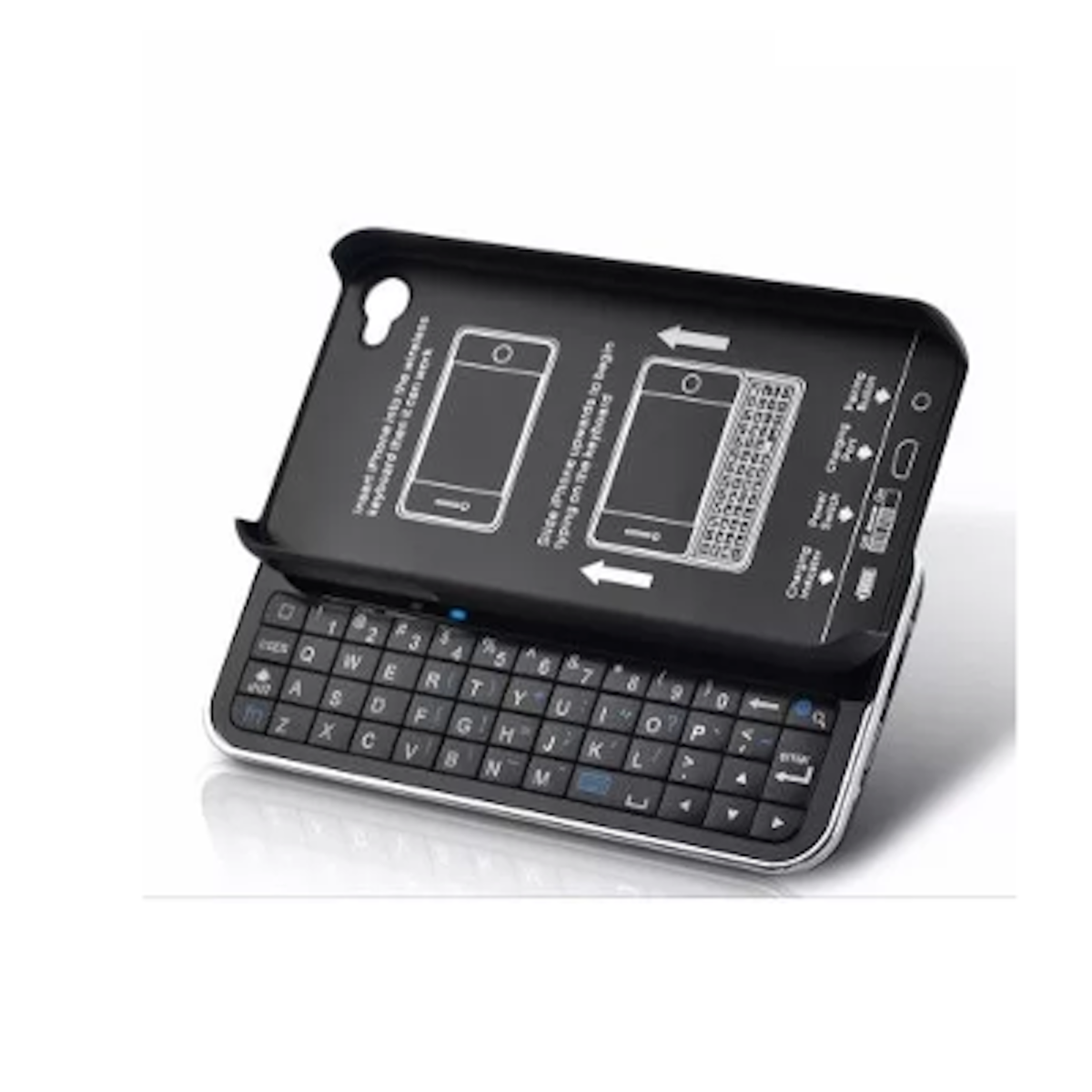 Estuche teclado iPhone 5S — Estuche bluetooth con teclado para Iphone 5S
