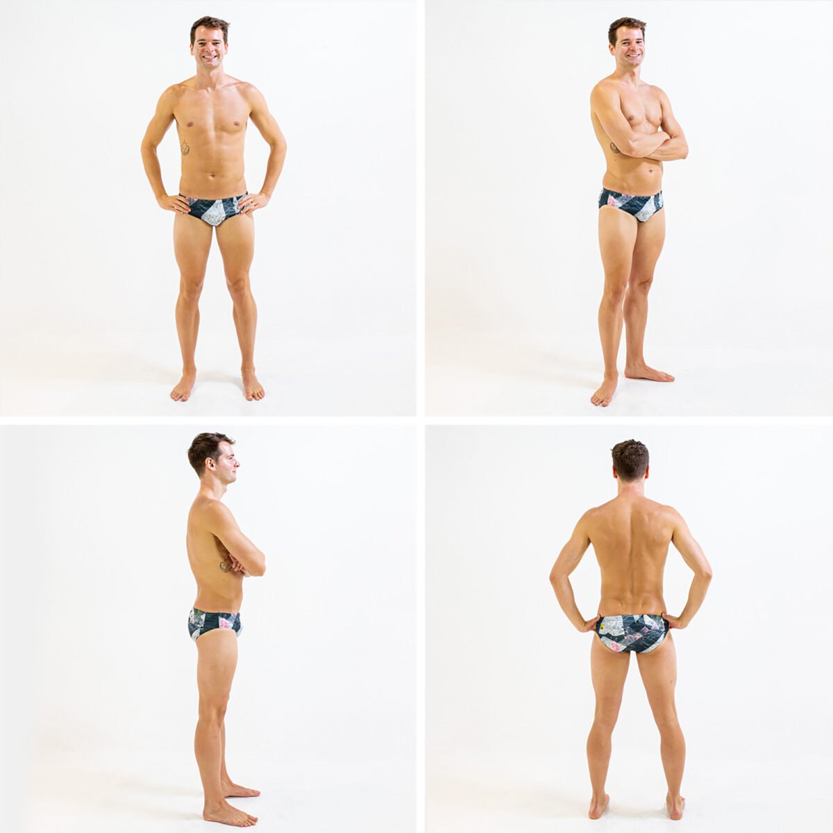 Slip Natación Hombre Finis Splice Brief 38 - Imagen 3