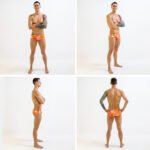 Slip Natación Hombre Finis Splice Brief 38 - Imagen 3
