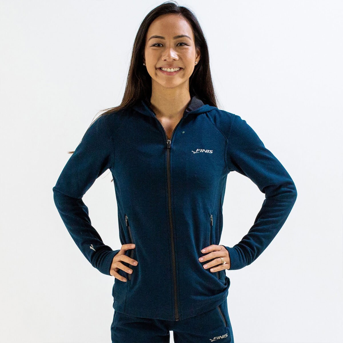 Campera Deportiva Mujer Finis Tech Jacket Xs - Imagen 6