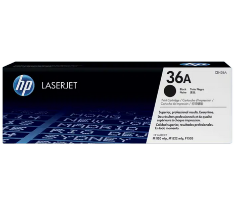 117700.jpg HP TONER CB436A NEGRO LJ P1505/1505S/1120/1522 2.000 COPIAS - Imagen 1