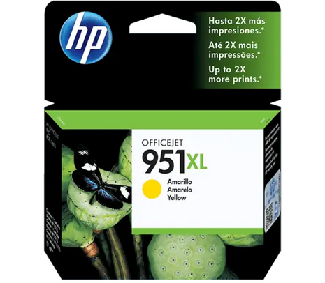 118132.jpg HP CN048AL (951)XL AMARILLO OFFICEJET 8100/8600/8610 - Imagen 1