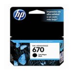 HP CZ113AL (670) NEGRO 3525/4615/4625/5525/6525 250 COPIAS