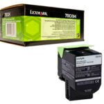 LEXMARK TONER 70C8HK0 NEGRO CS310/410/510 4.000 COPIAS