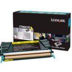 LEXMARK TONER C746A1YG AMARILLO C746/748 7.000 COPIAS CP