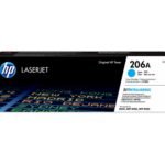 HP TONER W2111A 206 CYAN M255/283 1.250 COPIAS CP