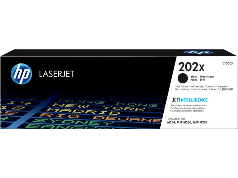 118747.jpg HP TONER CF500X (202X) NEGRO M254/280/281 3.200 COPIAS - Imagen 1