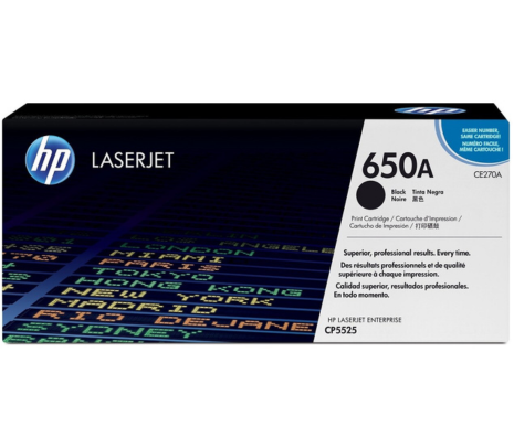 118783.jpg HP TONER CE270A NEGRO CP5520/5525/M750 13.500 COPIAS CP - Imagen 1