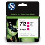 HP 3ED78A 712 3*PACK MAGENTA T210/230/250/630/650 UK