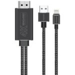 PROMATE MEDIALINK-LT CABLE LIGHTNING A HDMI 4K C/CABLE USB 1.8M (O)