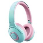 PROMATE CODDY.BGM HEADPHONES P/NIÑOS BT ROSADO/CELESTE