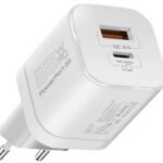 PROMATE POWERPORT-33.EU-WT CARGADOR PARED 33W USB-C/A QC3.0