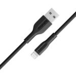 PROMATE XCORD-AI.BLACK CABLE USB-A A LIGHTNING 1M
