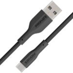 PROMATE XCORD-AC.BLACK CABLE USB-A A USB-C 1M