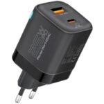 PROMATE POWERPORT-25AC.EU-BK CARGADOR PARED 25W USB-C/A 3.0