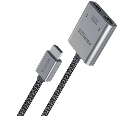 120324.jpg PROMATE MEDIASPLIT-H2 ADAPTADOR HDMI A DUAL HDMI 4K BLACK 1M - Imagen 1