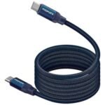 PROMATE SPRINGY.BLUE CABLE USB-C A USB-C 1.2M (O)