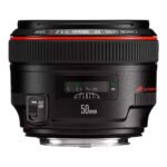 Lente Canon EF 50mm F/1.2L USM Aumento Máximo 0,15x