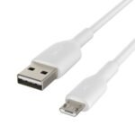 BELKIN CAB005BT1MWH CABLE MICRO USB A USB-A WHITE 60W 1M