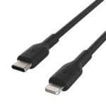BELKIN CAA003BT1MBK CABLE USB-C A LIGHTNING NEGRO 60W 1M