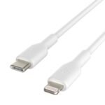 BELKIN CAA003BT1MWH CABLE USB-C A LIGHTNING BLANCO 60W 1M