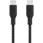 BELKIN CAB014BT2MBK CABLE BRAIDED USB-C A USB-C BLACK 100W