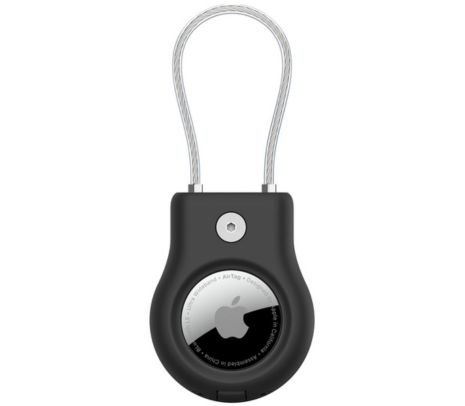 130957.jpg BELKIN MSC009BTBK HOLDER P/AIR TAG CON CABLE BLACK CP - Imagen 1