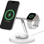 BELKIN WIZ023VFWH BASE DE CARGA INALAMBRICA 3 EN 1 15W WHITE