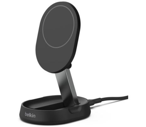 130969.jpg BELKIN WIA008VFBK SOPORTE Y CARGADOR INALAMBRICO QI2 15W BLACK - Imagen 1