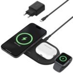 BELKIN WIZ022VFBK BASE DE CARGA INALAMBRICA 3 EN 1 15W BLACK CP
