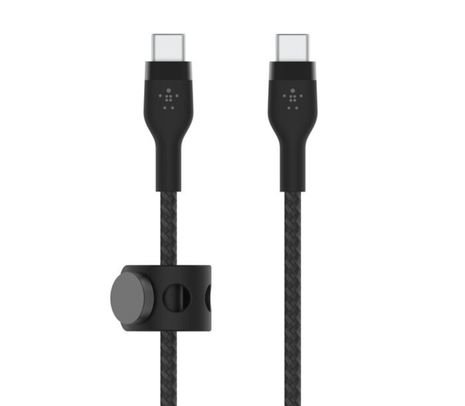 131126.jpg BELKIN CAB011BT2MBK CABLE USB-C A USB-C BOOSTCHARGE PRO FLEX NEGRO 2M - Imagen 1