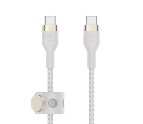 131127.jpg BELKIN CAB011BT2MWH CABLE USB-C A USB-C BOOSTCHARGE PRO FLEX BLANCO 2M - Imagen 1