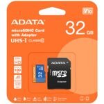 ADATA MICRO SDXC PREMIER 32GB C/ADAP CLASE 10 AUSDH32GUICL10