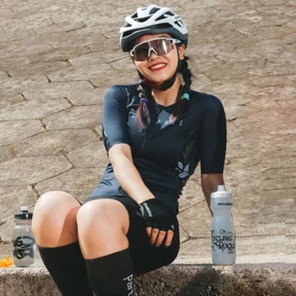 Remera Ciclista Rockbros Transpirable Secado Rápido XS Mujer