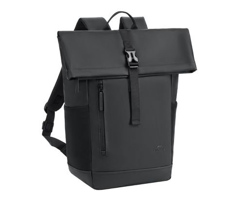 155040.jpg RIVACASE 7826 MOCHILA EDEN ROLL TOP 14" 17L BLACK - Imagen 1
